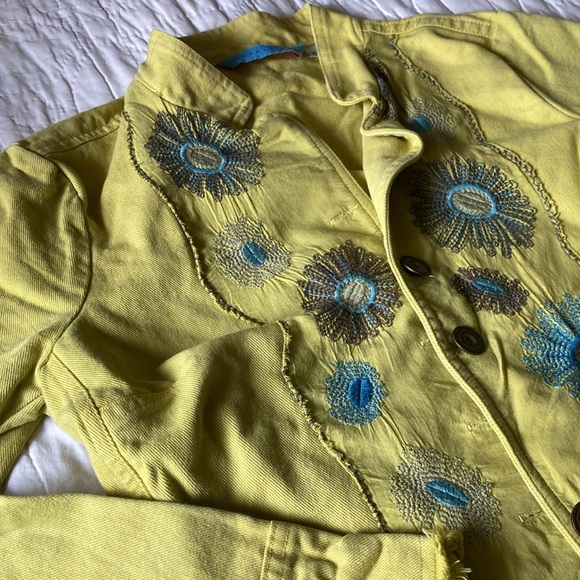 Johnny Was embroidered jacket - Picture 4 of 8